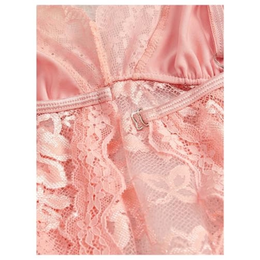 OYOANGLE Women's 2 Pcs Pajama  - Cami Top Lace のレビューと価格