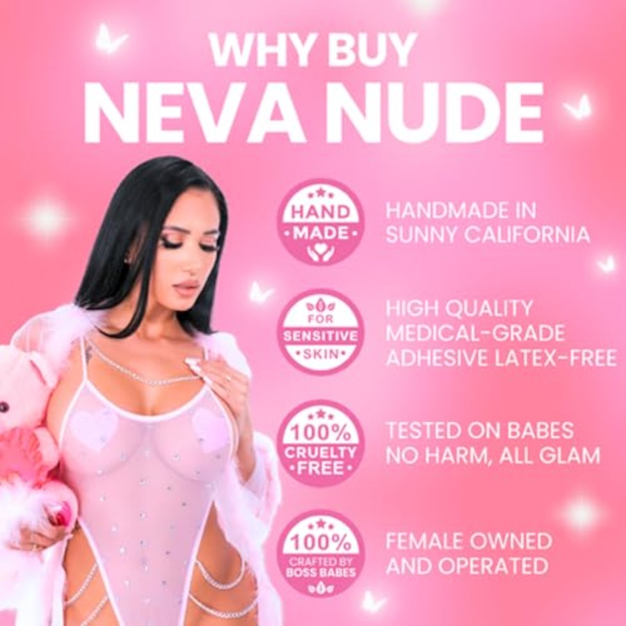 Neva Nude Weed Leaf Nipztix Pa - Nipple Cover Pasties のレビューと価格