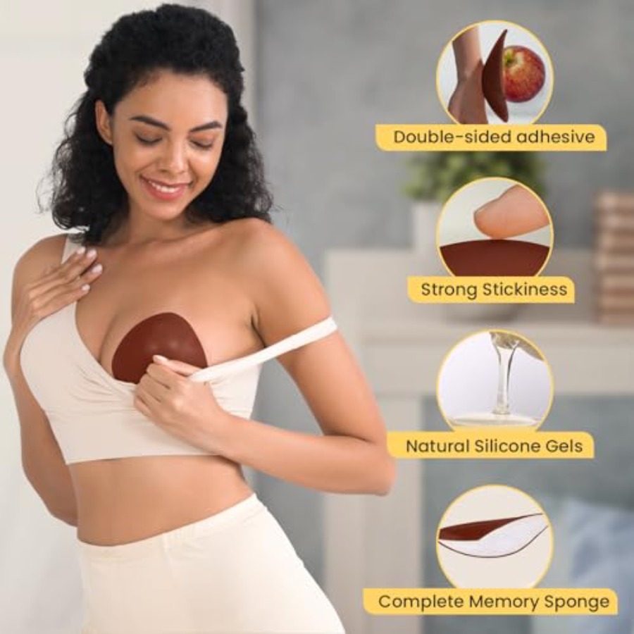 Double Sided Sticky Bra Insert - Silicone Bra Adhesive のレビューと価格