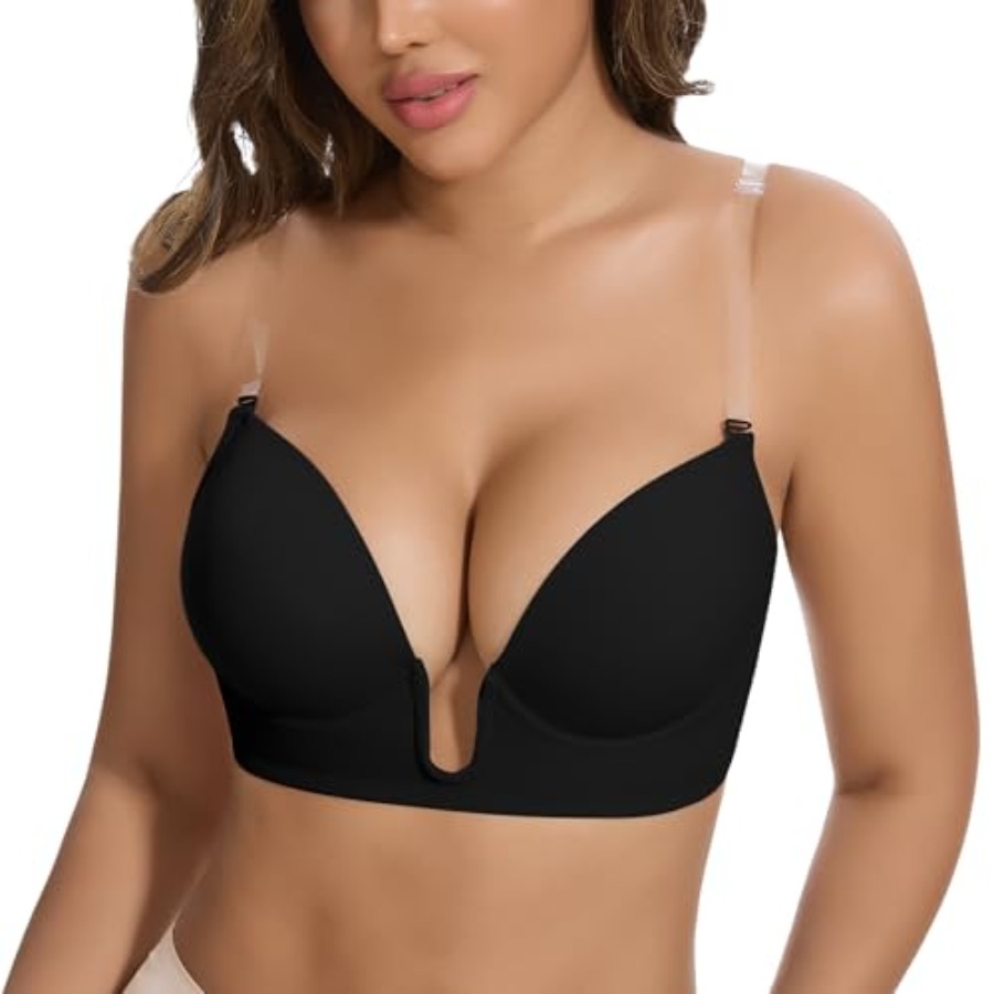 JOYSHAPER Plunge Bras for Wome - Push Up Bra Padded のレビューと価格