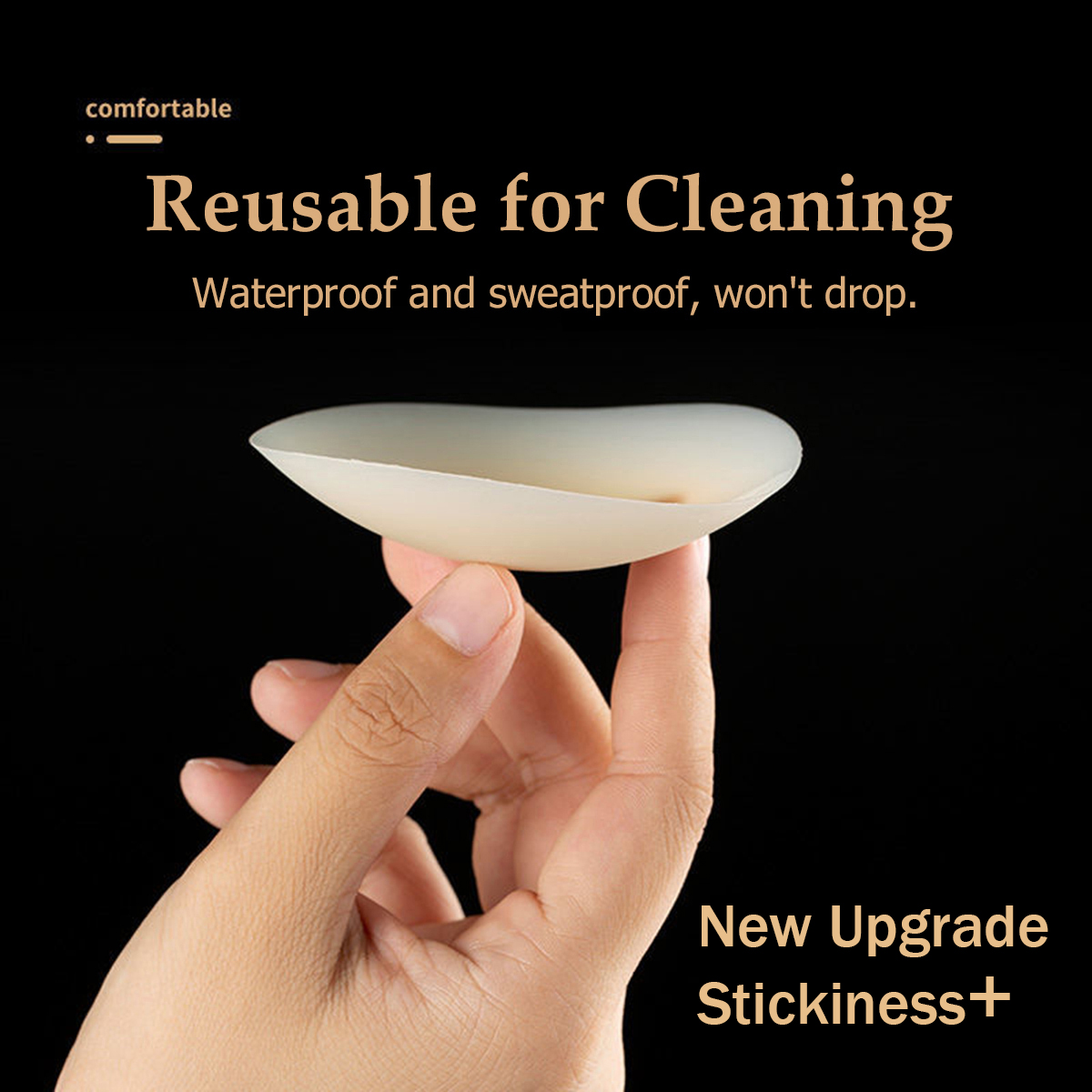 5 Pairs More Sticky 10cm No Tr - Silicone Bra Adhesive のレビューと価格