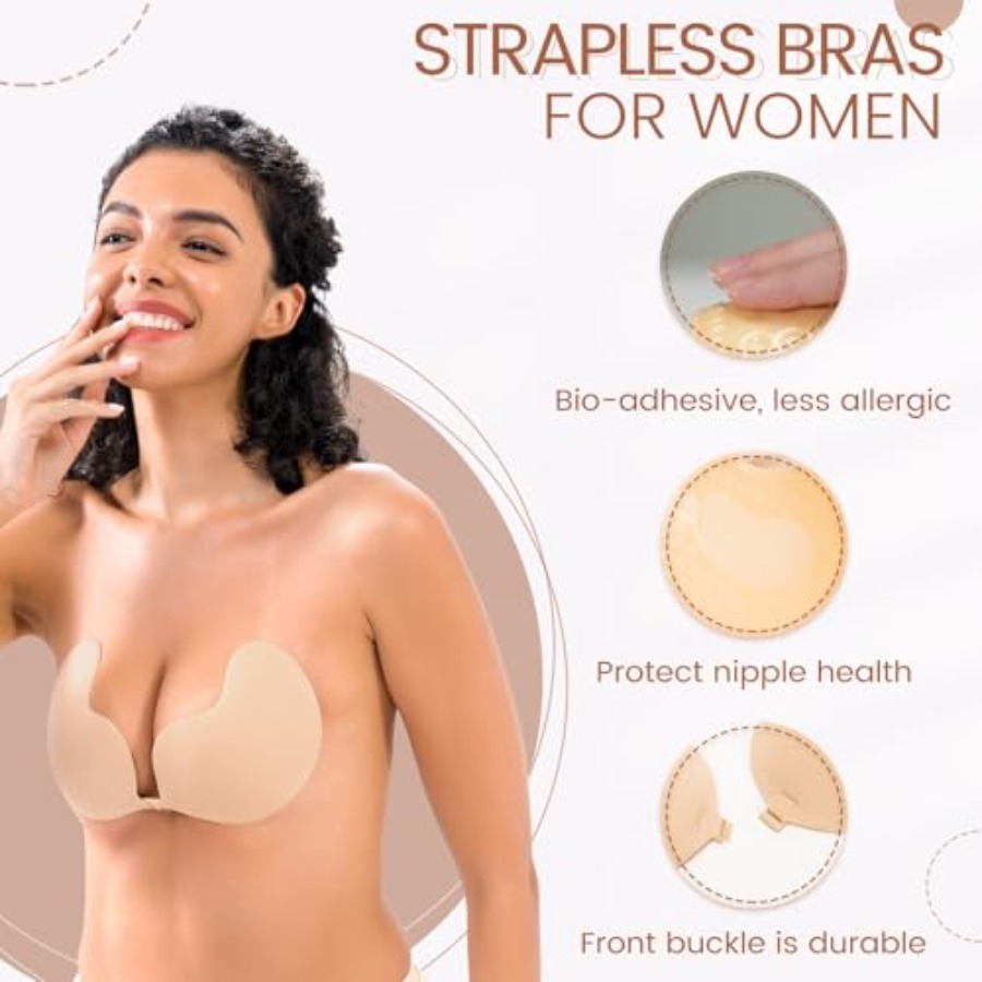Sticky Bra Backless Adhesive S - Strapless Bra Backless のレビューと価格