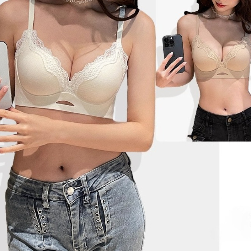 Elegant Matte Lace Bralette AB - Bralette Wireless Soft のレビューと価格