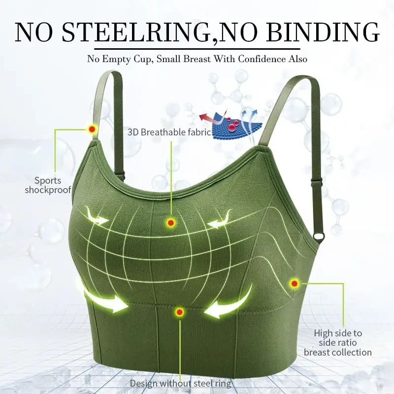 Backless Sportswear Woman Gym  - Sports Bra High Impact のレビューと価格