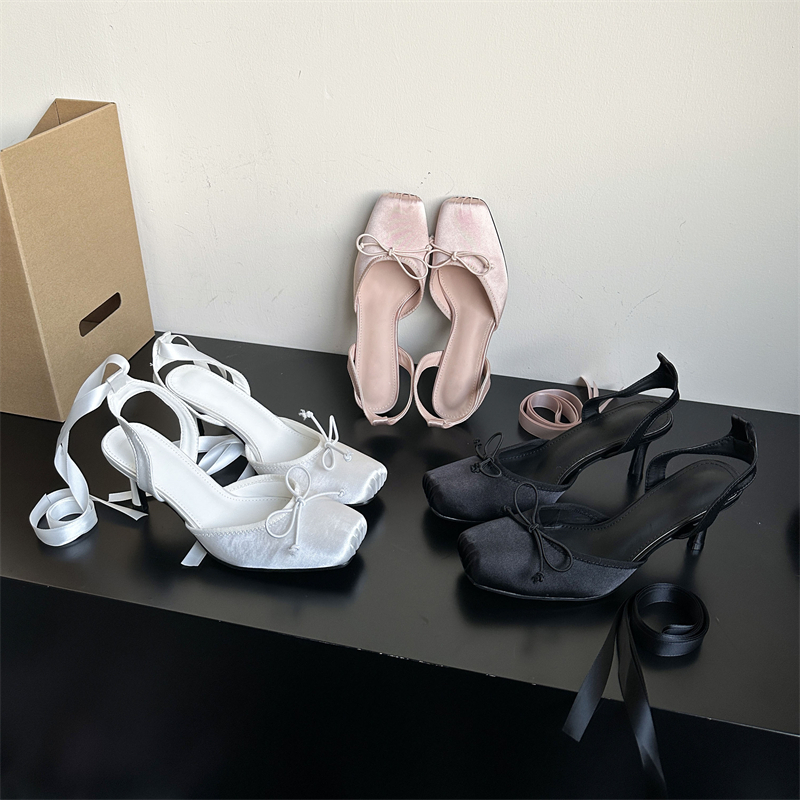 Eilyken Street Style Thin Heel - Slip Dress Satin のレビューと価格