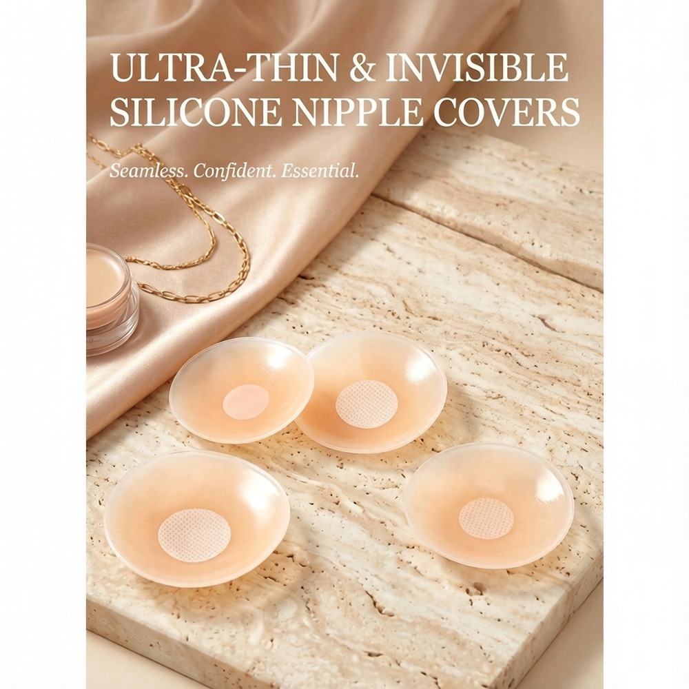 6 Pairs Individually Packed Nu - Nipple Cover Pasties のレビューと価格