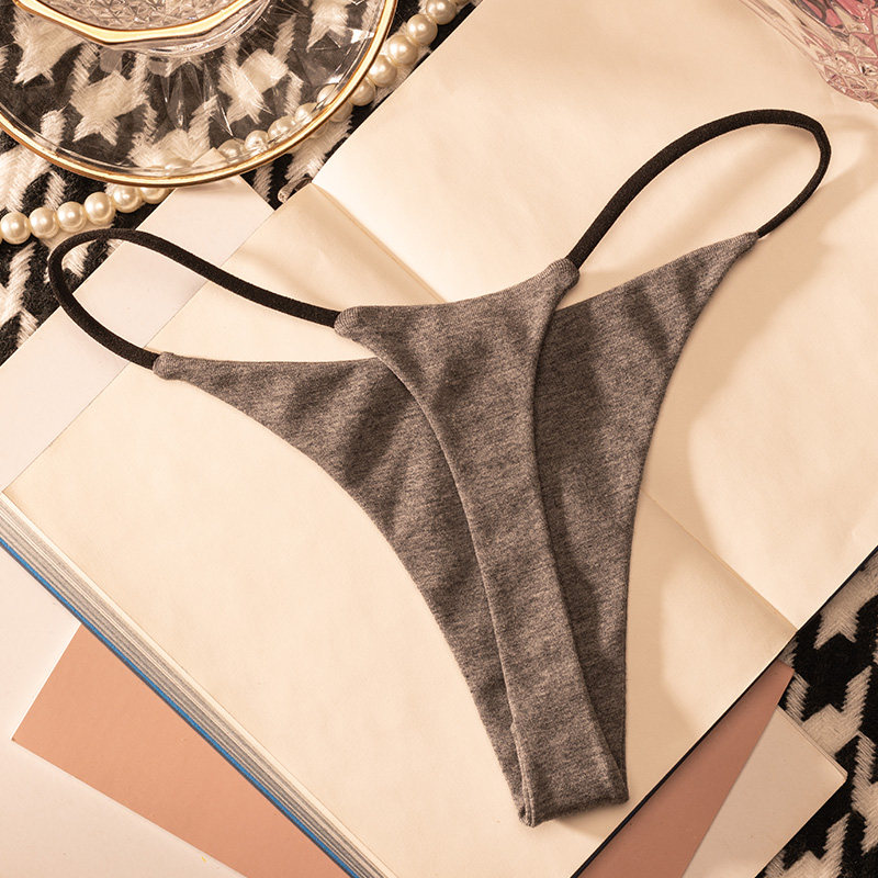 Low Waist Cotton Thong Women P - Seamless Underwear Women のレビューと価格