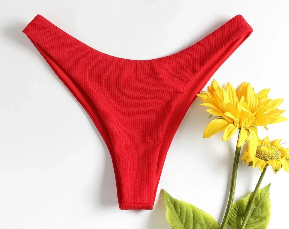 New Bikini Bottoms Women's Swi - Thong Bikini Women のレビューと価格