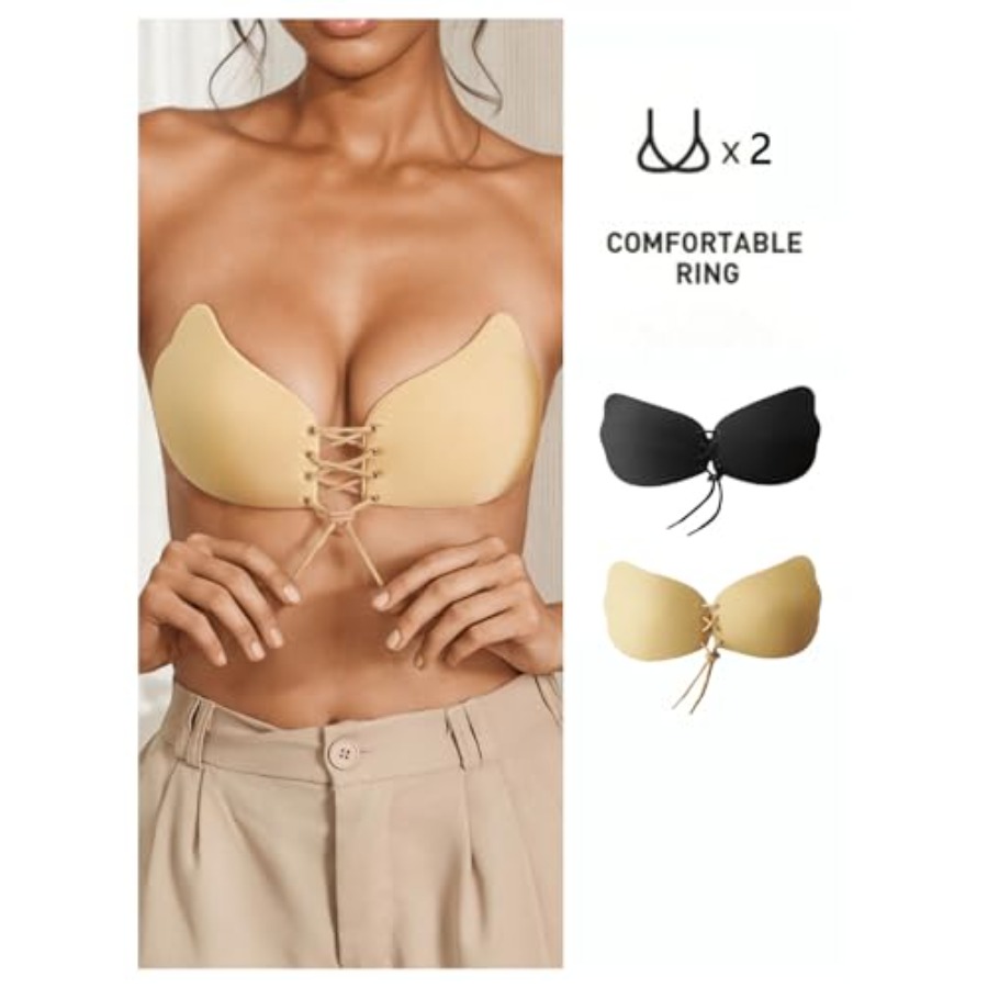 SHENHE Women's 2 Pack Front Cl - Strapless Bra Backless のレビューと価格