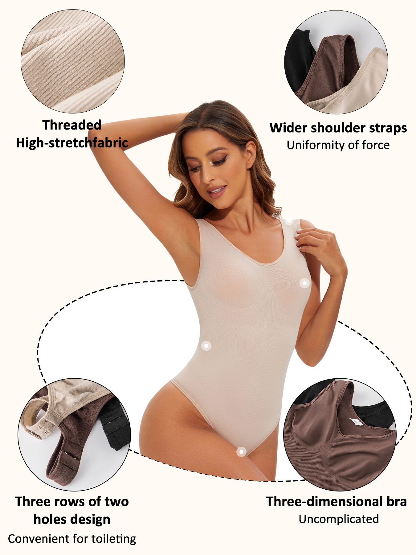Shapewear Bodysuit Thong Fajas - Shapewear Bodysuit Firm のレビューと価格