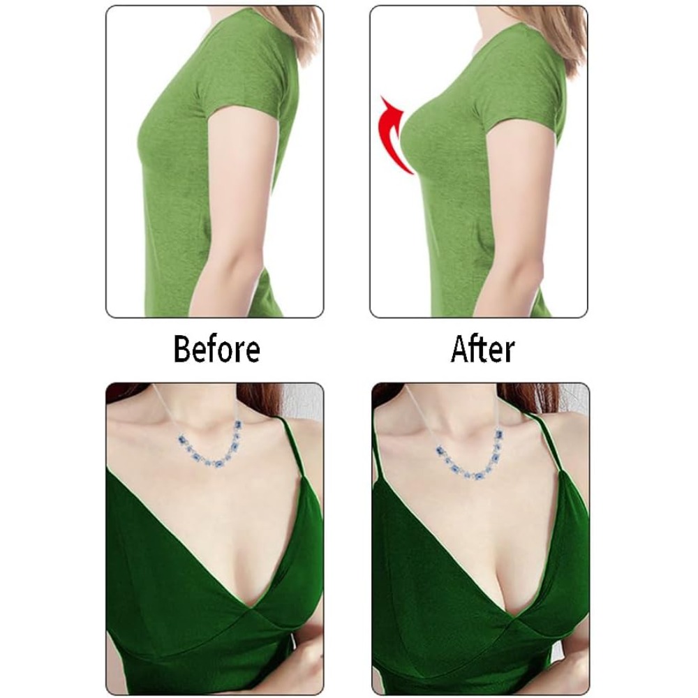 Silicone Bra Inserts, Triangle - Push Up Bra Padded のレビューと価格
