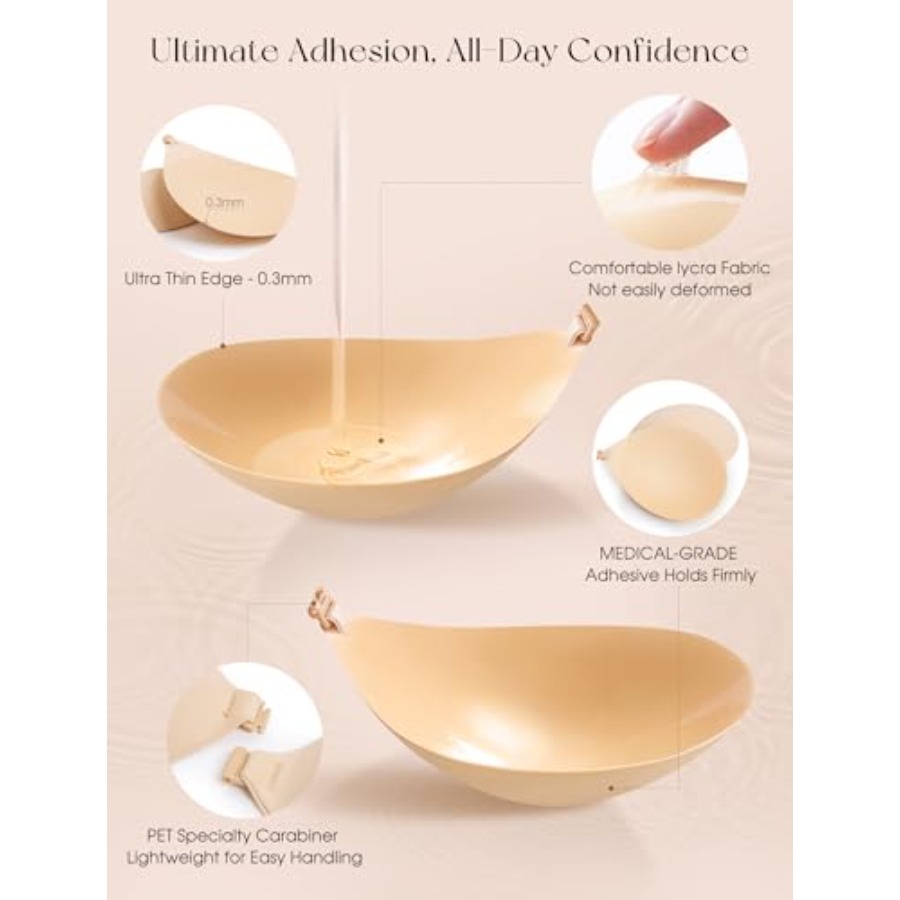 Sticky Bra Push Up Strapless A - Strapless Bra Backless のレビューと価格
