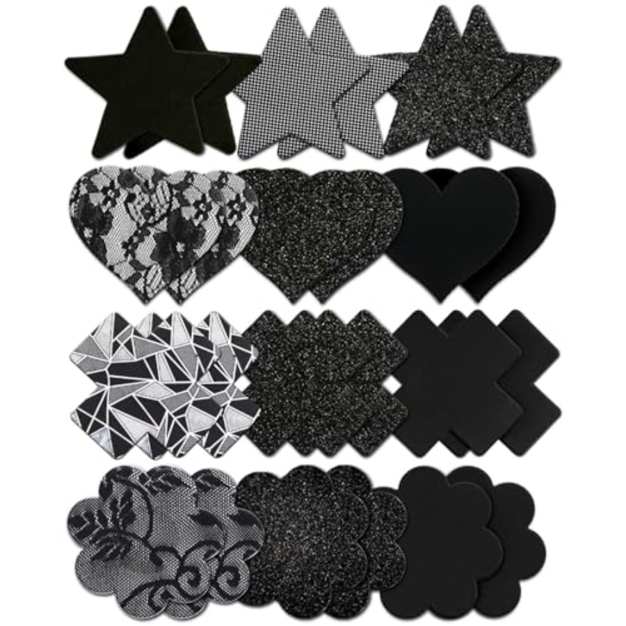 Glitters Pasties Rave Pack Nip - Nipple Cover Pasties のレビューと価格